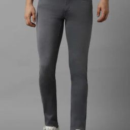 Allen Solly Grey Skinny Fit Jeans-picture-21