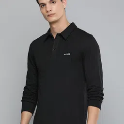 R.Code by The Roadster Life Co. Men Solid Pullover Sweatshirt image 4