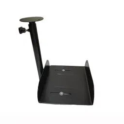 Implemental Hanging CPU Trolley & Mounting Stand All Size 20 Kg Load Capacity Black (Pack of 4) image 2