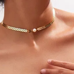 ReNi Brass Gold-Plated Necklace-picture-42
