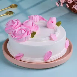 Rosy Bliss Pineapple Delight Cake image 3