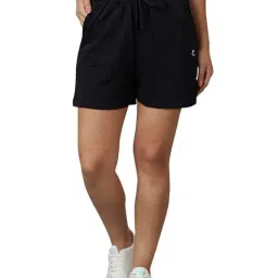 Being Human Black Mid Rise Shorts-picture-43