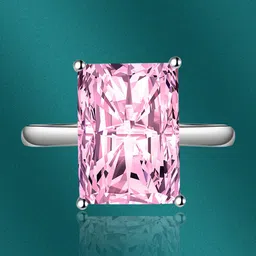 Designs & You Silver-Plated CZ-Studded Adjustable Finger Rings-picture-15