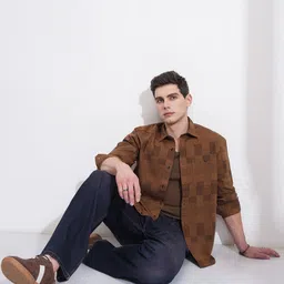 HIGHLANDER Men Opaque Checked Casual Shirt image 3