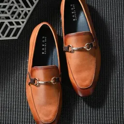 San Frissco Men's Tan Formal Loafers-image-85