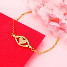 GIVA Love is EveryWhere 92.5 Sterling Silver Love's Embrace Bracelet for Women & Girls-picture-21