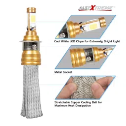 AllExtreme HID LED Headlight Bulb Headlamp Conversion Kit for HID or Halogen Replacement (60W, Pack of 2) image 2