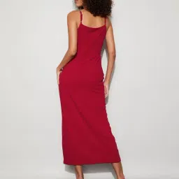 Code By Lifestyle Red Regular Fit Dress image 2