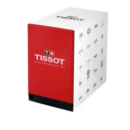 TISSOT Women Black Dial & White Straps Analogue Watch T0581091705600 image 5