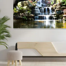 nestroots Green & White 1 Piece Canvas Other Wall Paintings-image-54