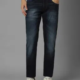 Allen Solly Jeans Navy Slim Fit Jeans-image-53
