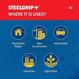 Steelgrip Insulation Tape Length 6 m Assorted Color PVC Backing Material for Insulating Open Electrical Wire Joints (Pack of 480) image 5