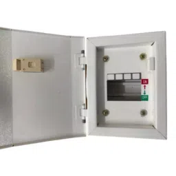 STEEL MARK Distribution Board 12 Way SPN Double Door Mild Steel, SMDB 010 image 1