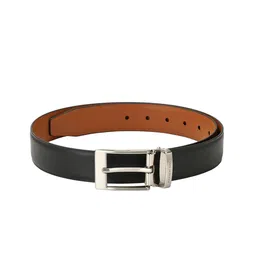Pacific Gold Men Black & Brown Solid Reversible  Belt-image-59