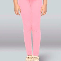 Lyra Kids Pink Skinny Fit Leggings-picture-17