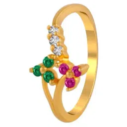P.C. Chandra Jewellers 22k Gold Collectors Choice Stone-studded Exclusive Casual Ring for Women-picture-13