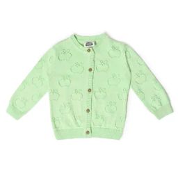MiArcus Kids Green Cotton Cut Work Full Sleeves Cardigan-picture-5