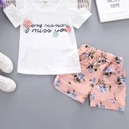 LULU & SKY Girls Printed T-shirt with Shorts-picture-20