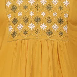 Moda Rapido Women Embroidered Pastels Kurta image 4