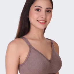 POOJA RAGENEE Non-Wired Full Coverage All Day Comfort Cotton Bra image 2