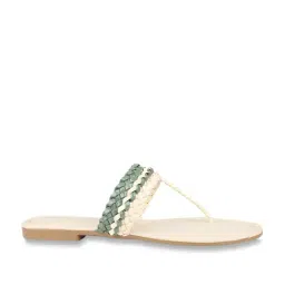 Design Crew Women's Beige T-Strap Sandals-picture-23