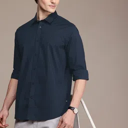 Nautica Men Classic Casual Shirt-image-3