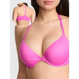 victoria's secret intimates Victoria's Secret Wear Everywhere Lightly Lined Full Coverage T-Shirt Bra Pink image 4