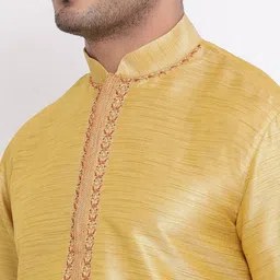 ZOIS Men Thread Work Kurta image 2