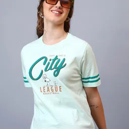 Free Authority Typography Printed Round Neck Pure Cotton T-Shirt-image-23