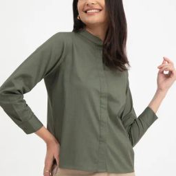 Fablestreet Olive Formal Shirt-picture-29