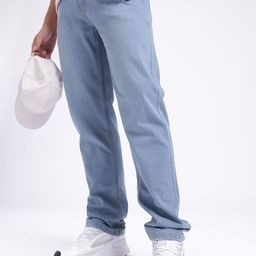 glitchez Men Relaxed Fit Embroidered Stretchable Jeans-picture-33