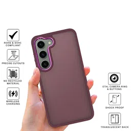 SPRIG Unisex Samsung Galaxy S23 Impact Resistant Back Case image 2