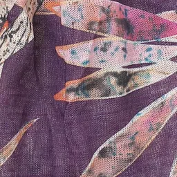 iSWEVEN Purple & Pink Printed Beanie image 3