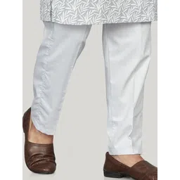 authentics Cotton Premium Giza Polo Pant | Regular Fit | Casual Ethnic Wear | Perfect for Any Occasion | Premium Fabric | Elegant Style | Pant Style Front Pleat image 2