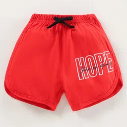 Grab It Shorts Placement Print - Red-picture-26