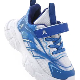 Pine Kids Sneaker with Lace up & Velcro Closure - Blue-picture-18