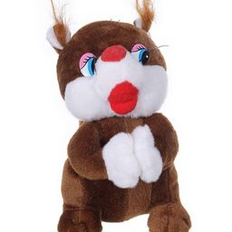 Tickles Squirral Soft Stuffed Plush Toy For Kids Boys & Girls Birthday Gift (Size: Length 22 cm Color: Brown)-picture-12