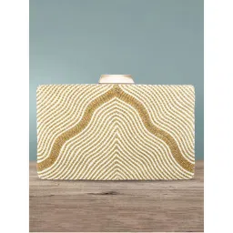 Peora Clutch Purses for Women Wedding Handmade Evening Handbags Party Bridal Clutch -C42W-picture-24