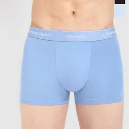 Calvin Klein Underwear Pack Of 3 Mid-Rise Short Trunk NB4286400-BLK GLR BLU BEL-picture-28