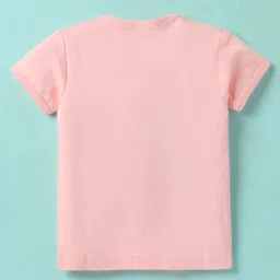 Tango Interlock Woven Half Sleeves Shorts Night Suit With Vehicle Print - Pink image 3