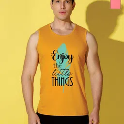 WOOSTRO Men Pack of 2 Typography Printed Round Neck Cotton Slim Fit Sports T-shirts-picture-13