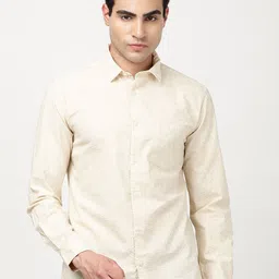 Indian Terrain Spread Collar Slim Fit Cotton Shirt-picture-13