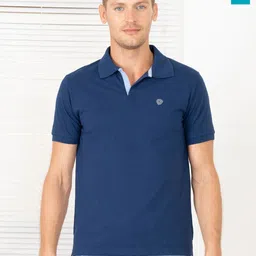 Lux Cozi Pack Of 2 Polo Collar Cotton Lounge T-shirts image 1