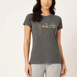 ETC Typography Printed Night Suit image 1