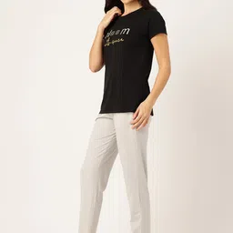 ETC Typography Print Night Suit image 5