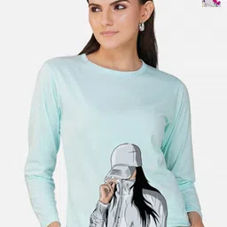 Metronaut Women 2 Printed Bio Finish Applique T-shirt-picture-19