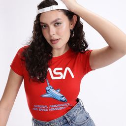 Kook N Keech NASA Typography Printed T-shirt-picture-13