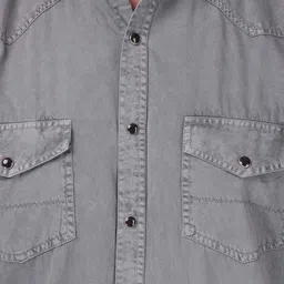 DESIGN UP Men Classic Slim Fit Opaque Casual Shirt image 2