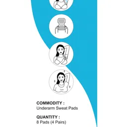 neckbook Set Of 4 Pair Disposable Underarm Sweat Pads image 4