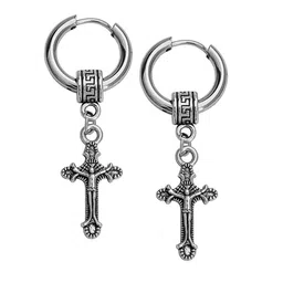M Men Style Geometric Ear Cuff Earrings image 2